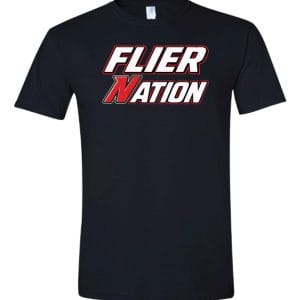 NEPTUNE-MIDDLE-WEB–BLK-SHORT-SLV-FRONT-B MS Flyer Nation T-Shirt